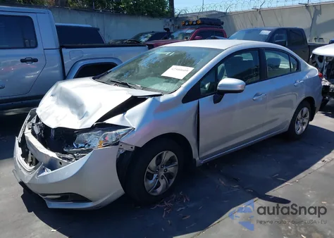 2014 Honda Civic Lx from USA, damaged, VIN 19XFB2F53EE226096